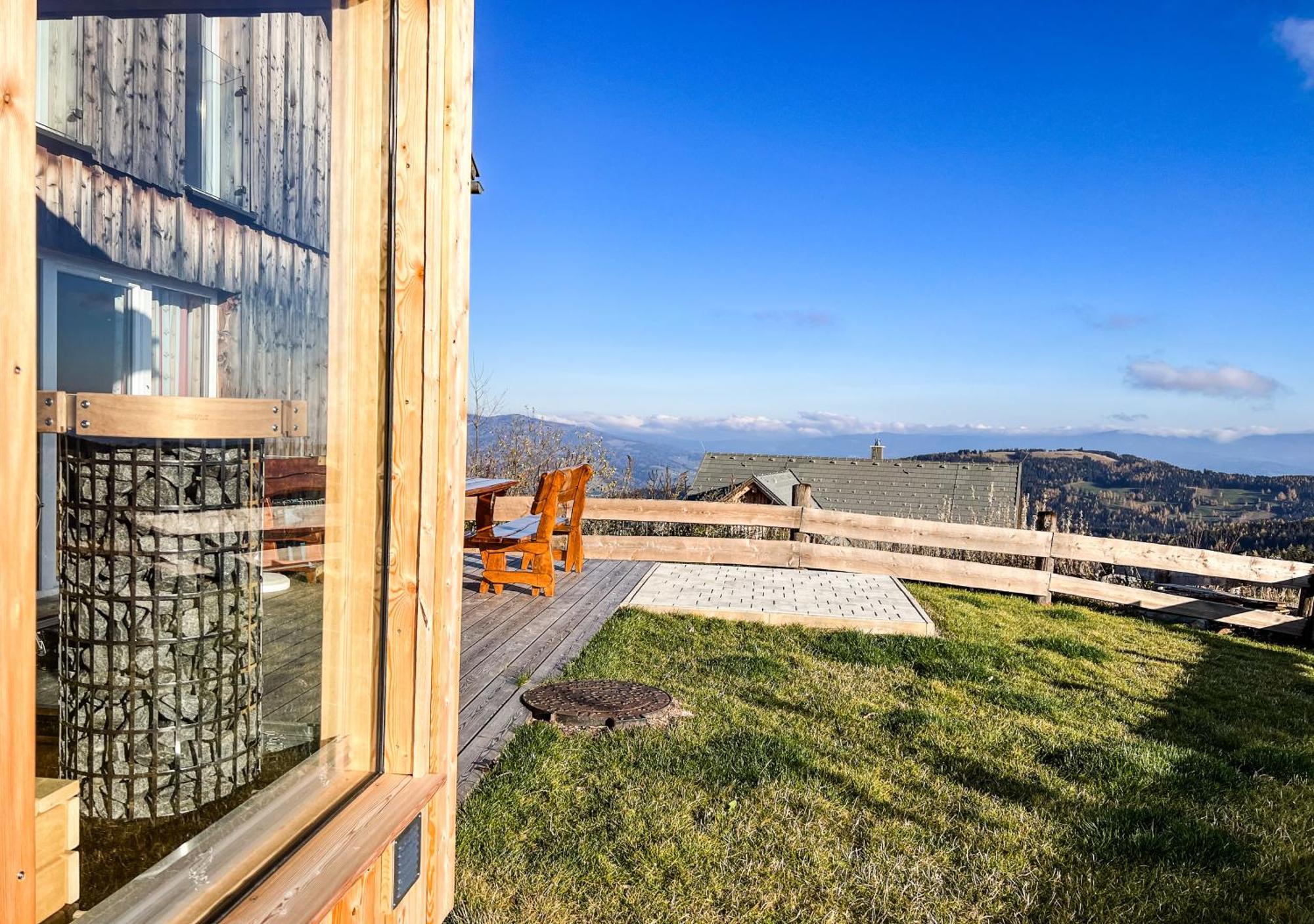 Klippitztorl 1A Chalet Eck - Wandern, Grillen, Panorama Sauna! מראה חיצוני תמונה